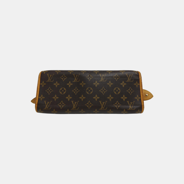 POPINCOURT Monogram Coated Canvas Brown