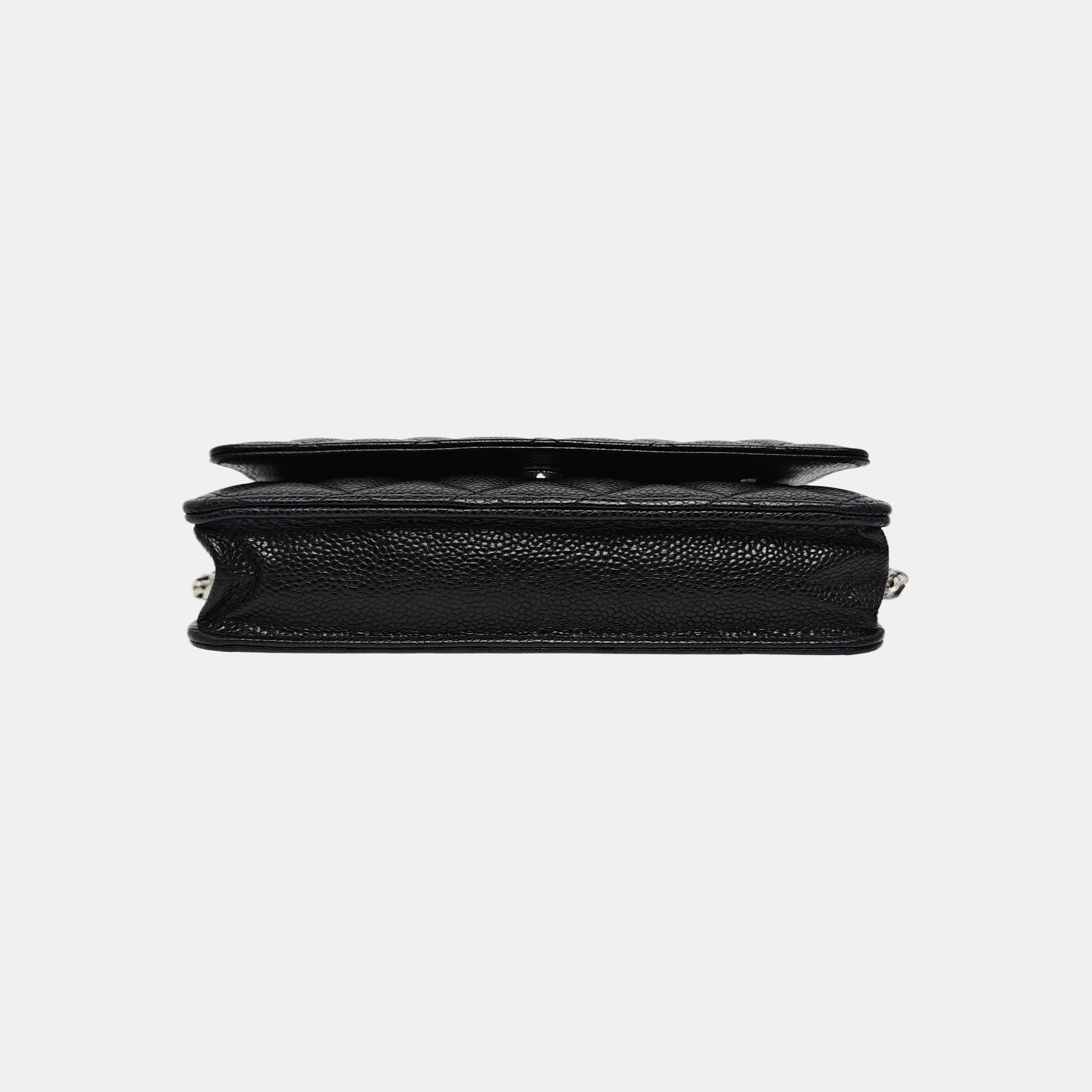 WOC Quilted Grained Calfskin Black