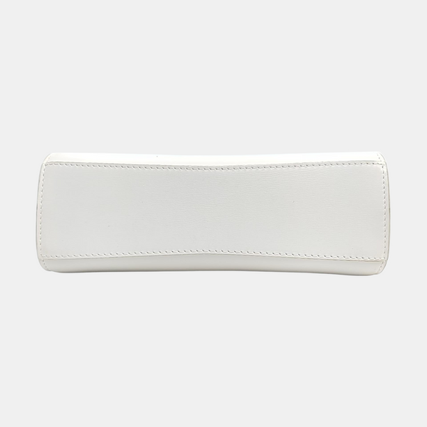 The Clip Calfskin White