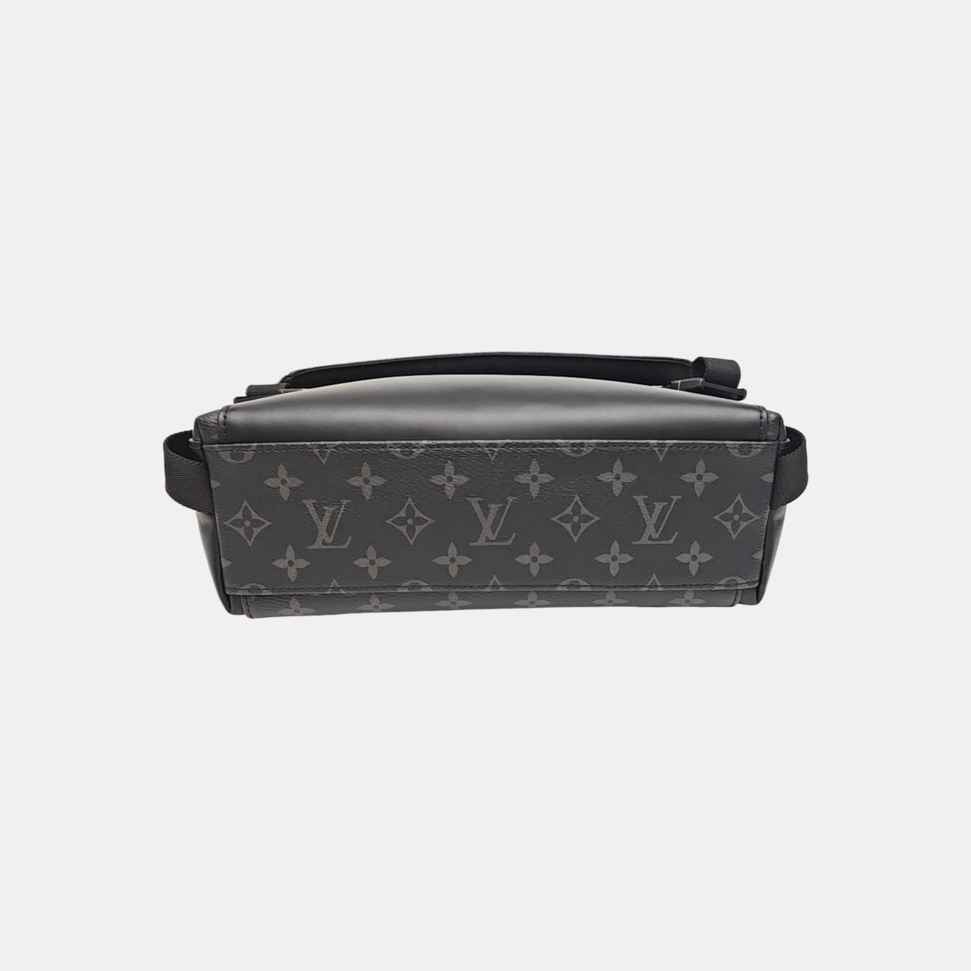 VOYAGER PM Monogram Coated Canvas Black