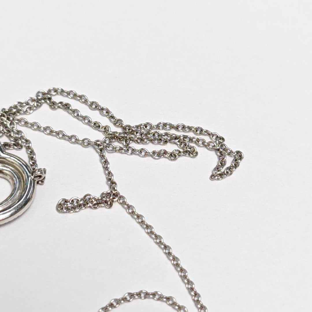 Tiffany Hearts Platinum 950 Silver Necklace