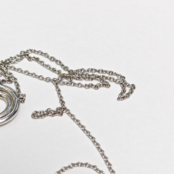 Tiffany Hearts Platinum 950 Silver Necklace