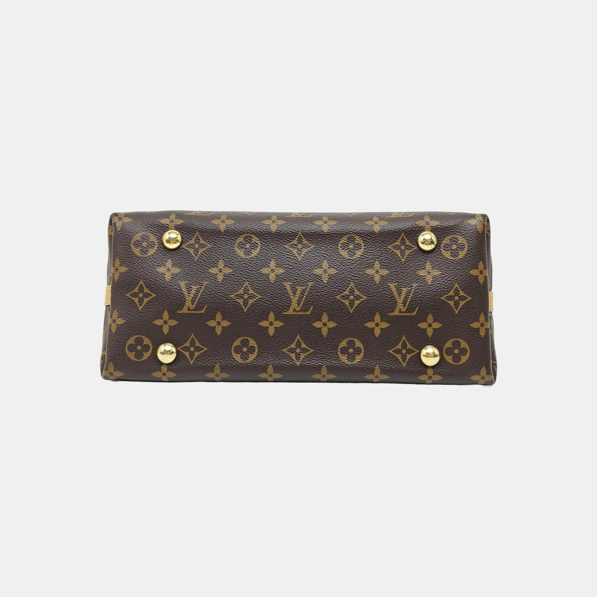 CARRYALL PM Monogram Coated Canvas Brown