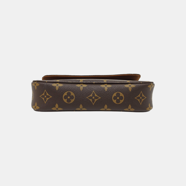 IVY Monogram Coated Canvas Brown