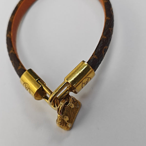 ALMA Leather Brown Bangle