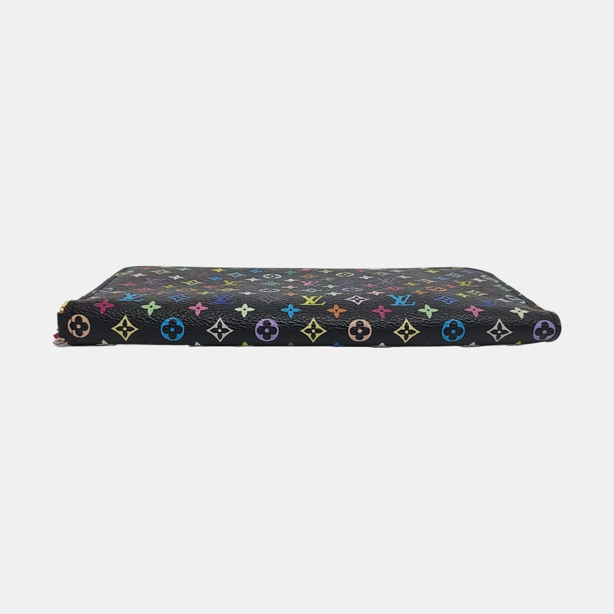 LV × TM INSOLITE Monogram Coated Canvas Black Wallet