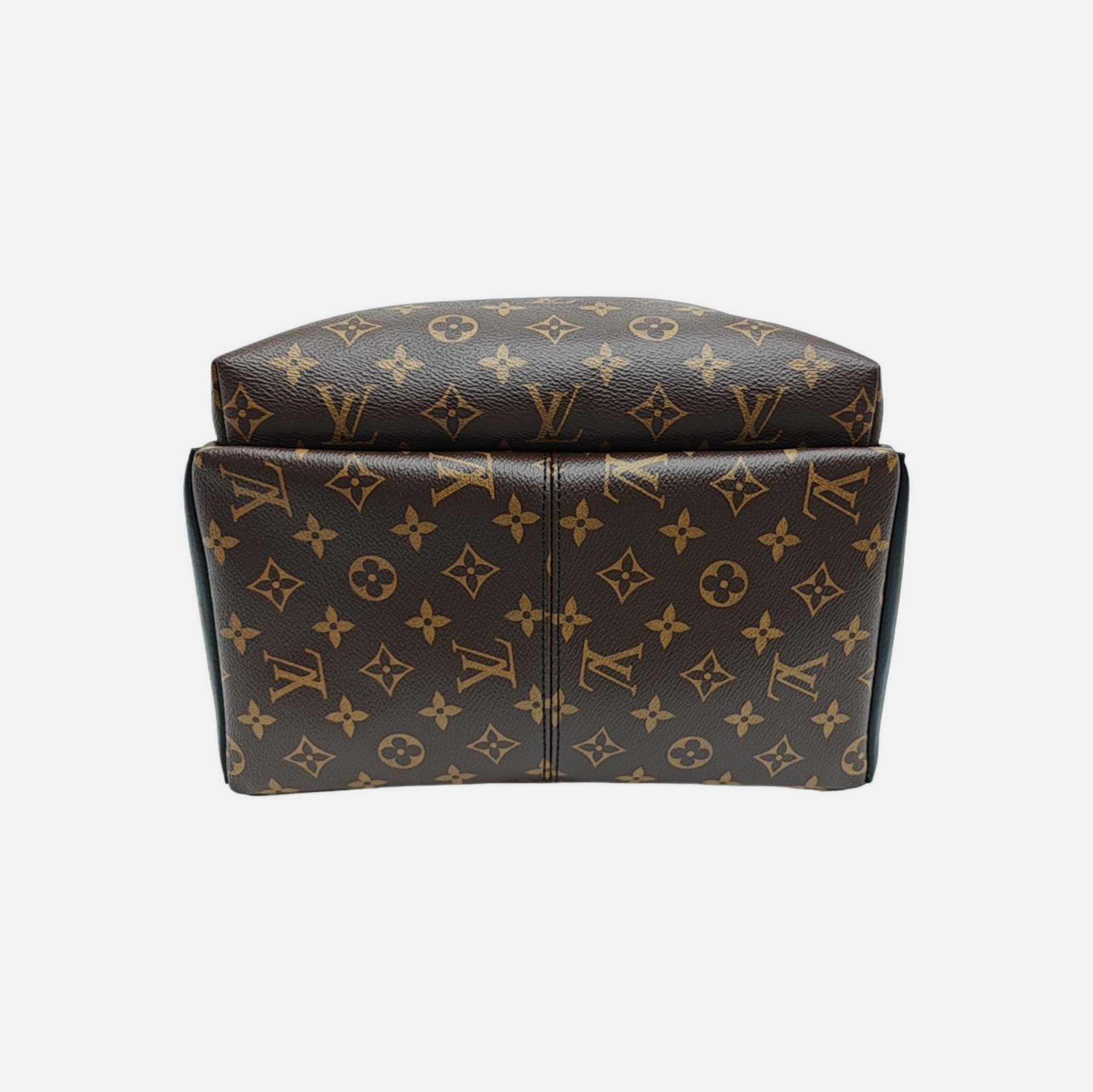 JOSH PM Monogram Coated Canvas Brown
