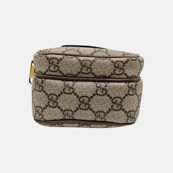 Neo Vintage Mini Monogram Coated Canvas Brown
