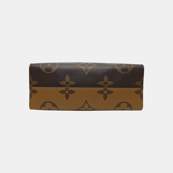 ONTHEGO GM Monogram Coated Canvas Brown
