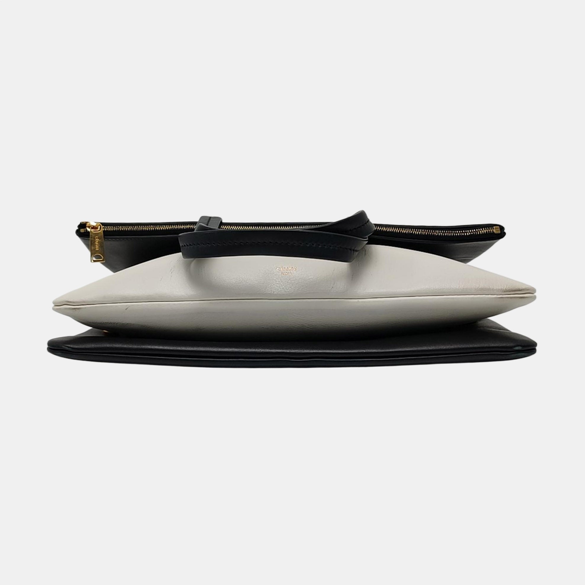 Calfskin Shoulder Bag Black