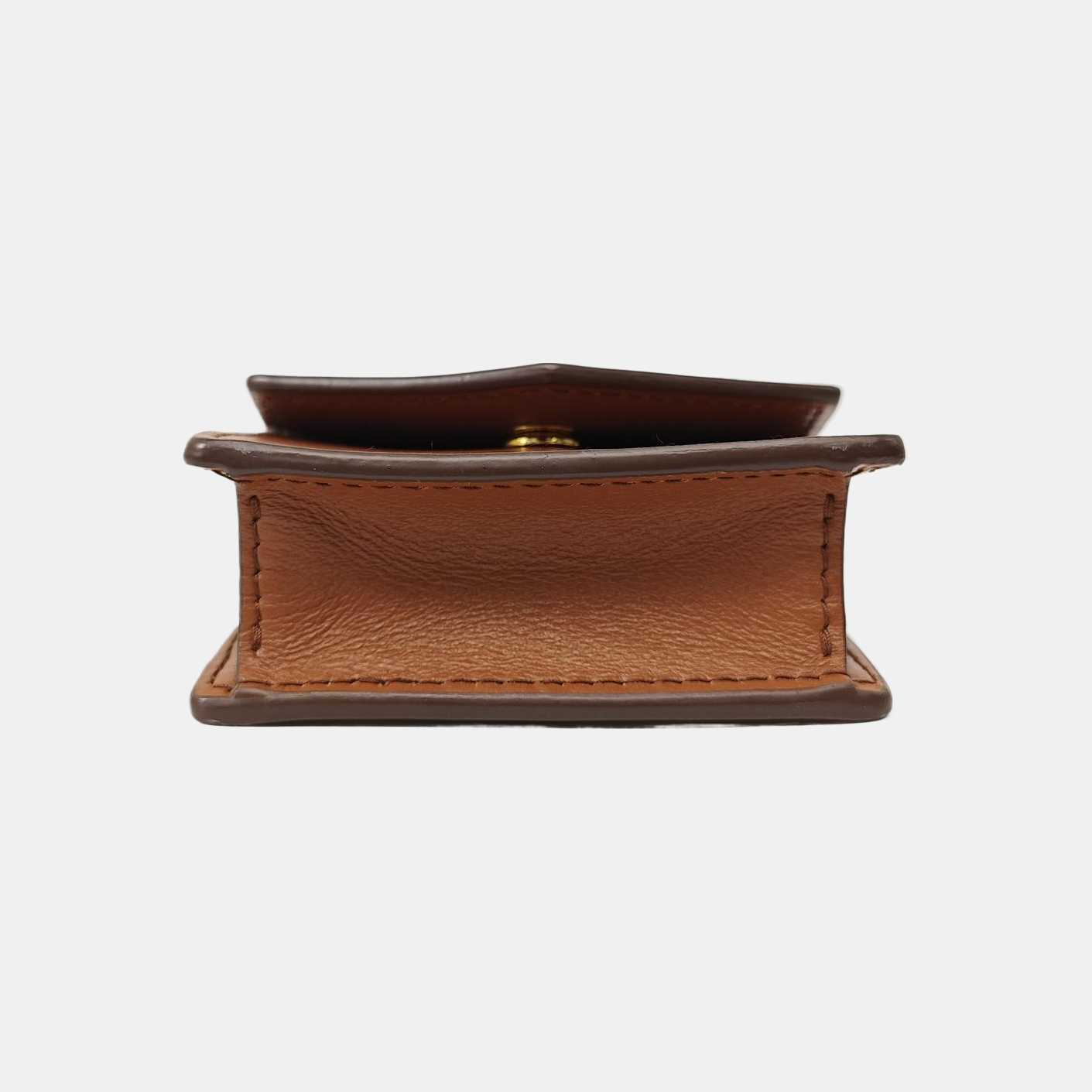 Calfskin Shoulder Bag Brown