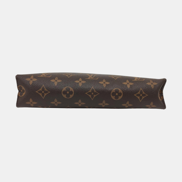 TOILET POCKET 26 Monogram Coated Canvas Brown
