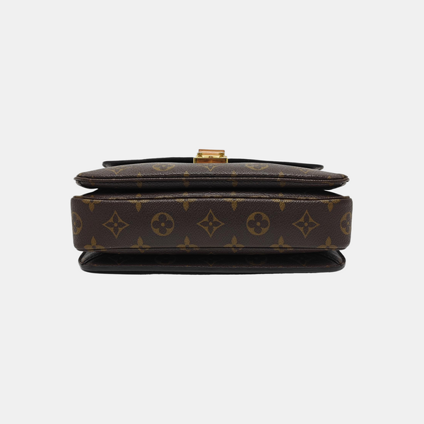 Authenticated pre-owned  MÉTIS MM Monogram Coated Canvas Brown - Crossbody Bag at Looply