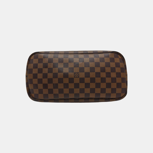 NEVERFULL MM Damier Ebene Coated Canvas Brown