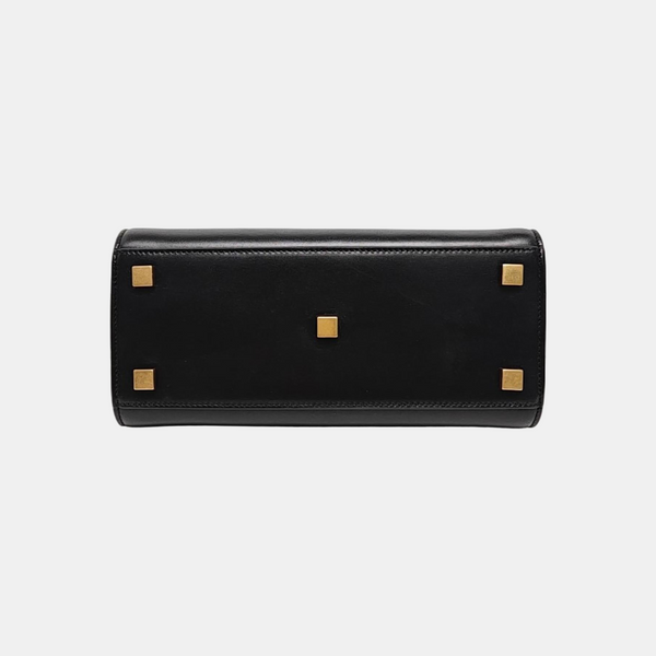 MANHATTAN Nano Calfskin Black