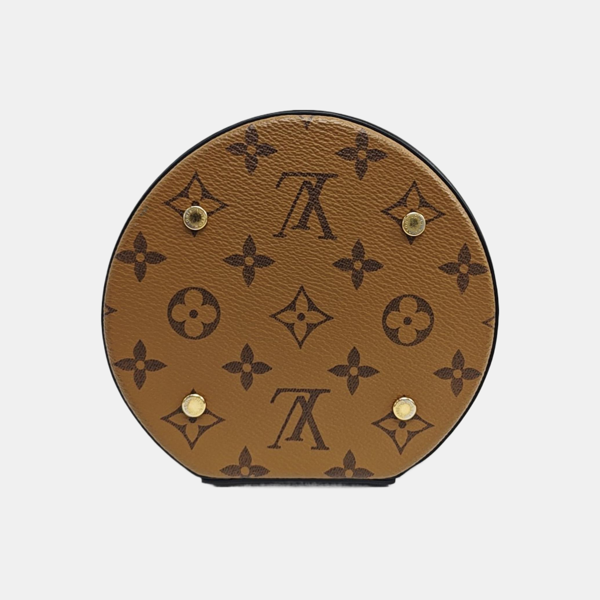 CANNES PM Monogram Coated Canvas Brown
