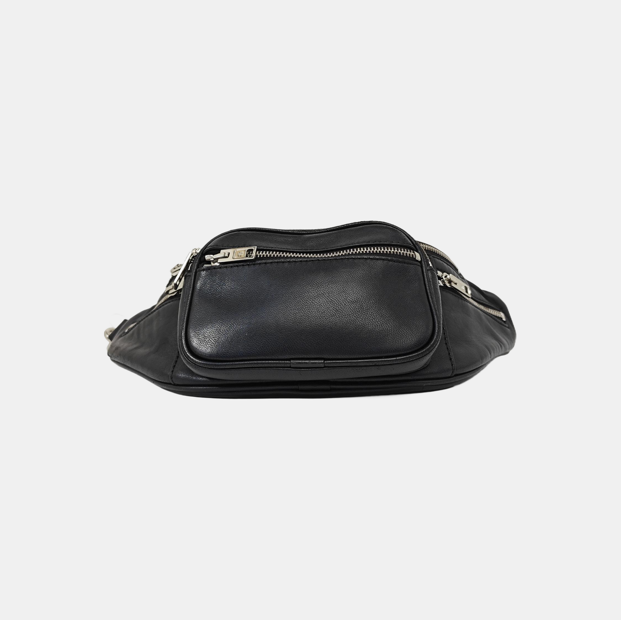Lambskin Belt Bag Medium Black