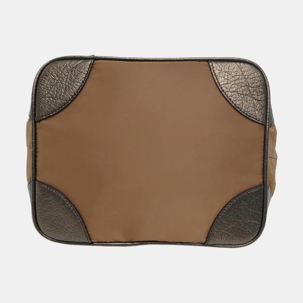 Special Material Top Handle Bag Green