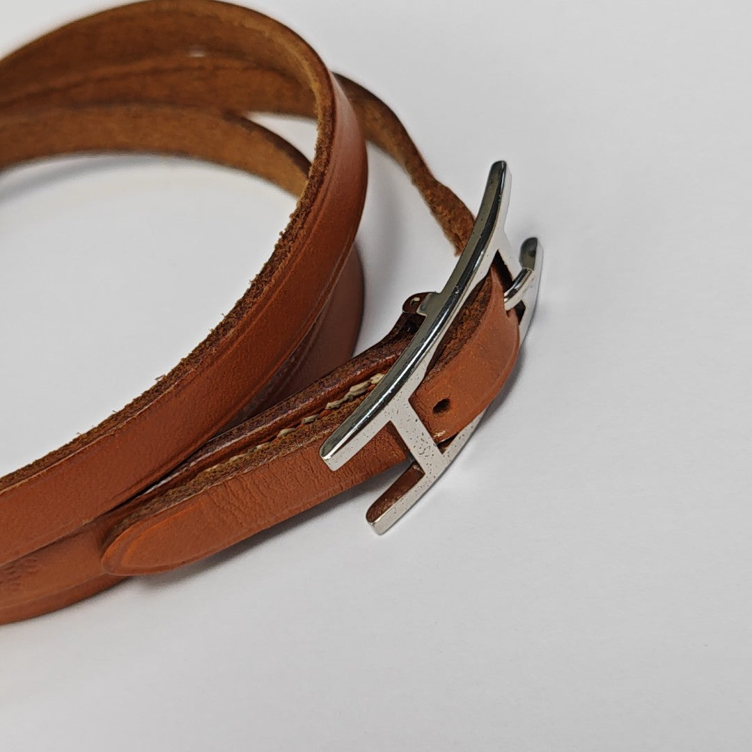 Hapi 3 Metal Brown Bangle