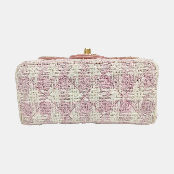 Mini Quilted Wool Pink