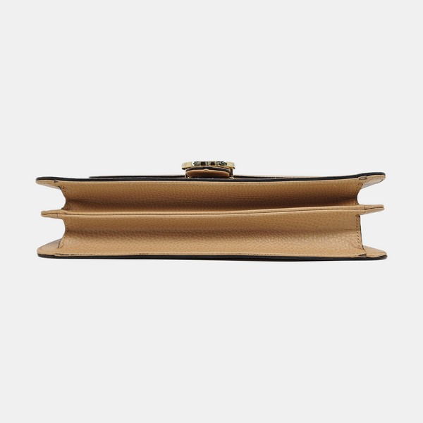 Interlocking G Large Calfskin Brown