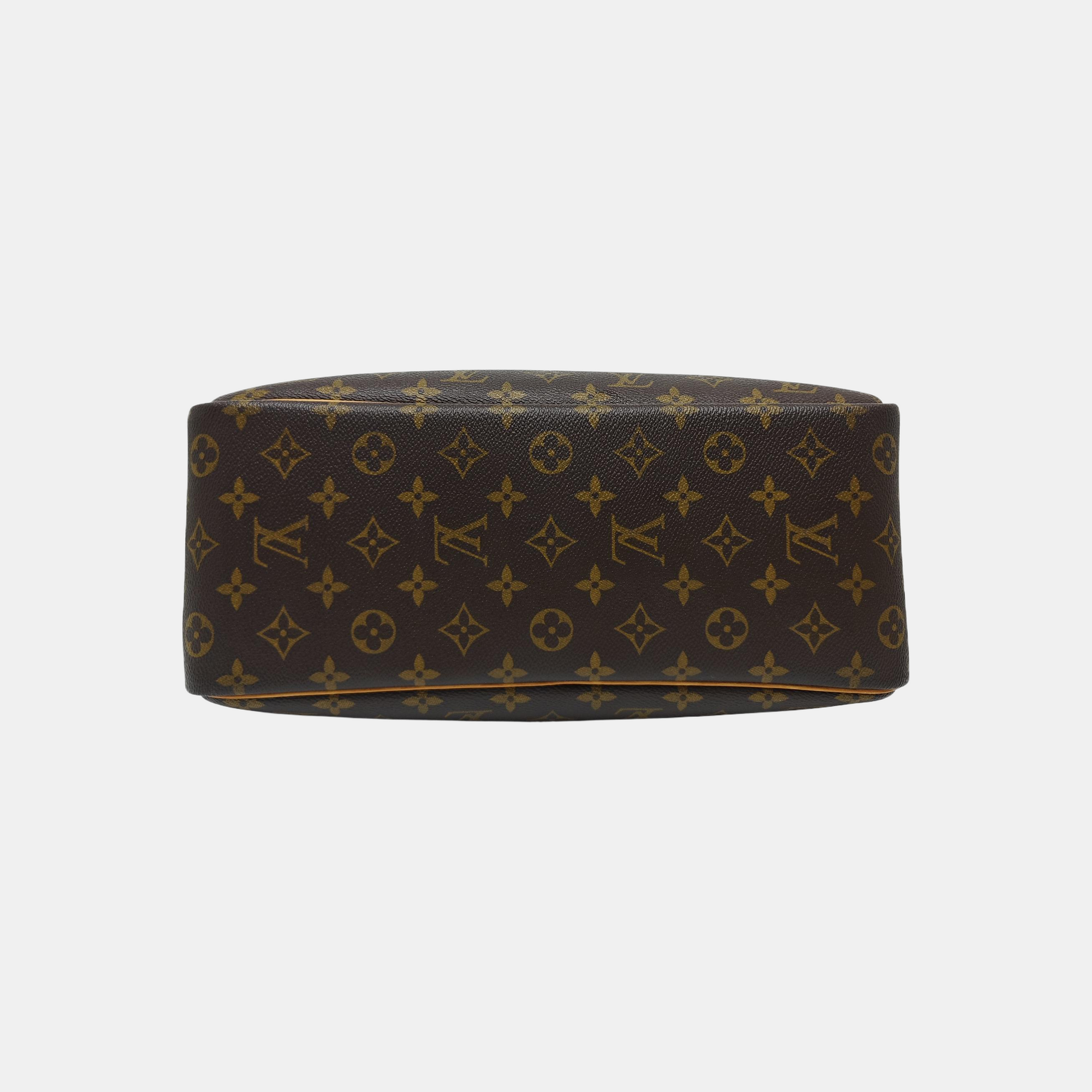 DEAUVILLE Monogram Coated Canvas Brown