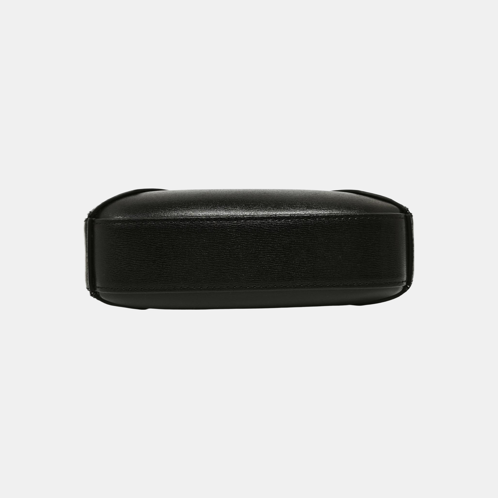 Calfskin Shoulder Bag Black