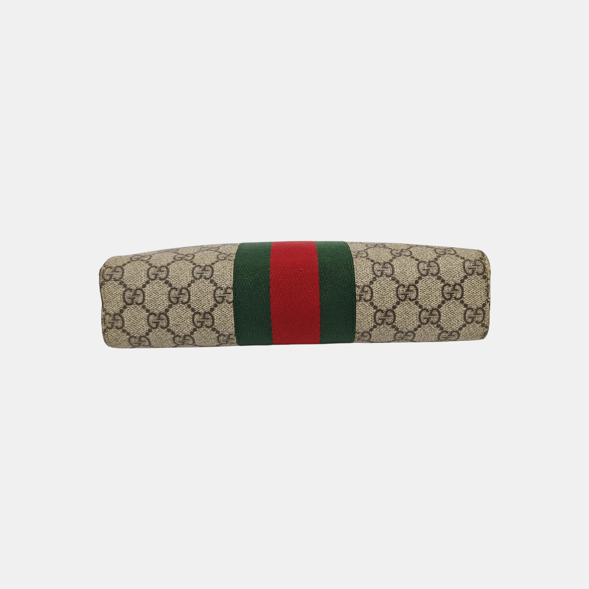 GG Supreme Monogram Coated Canvas Black