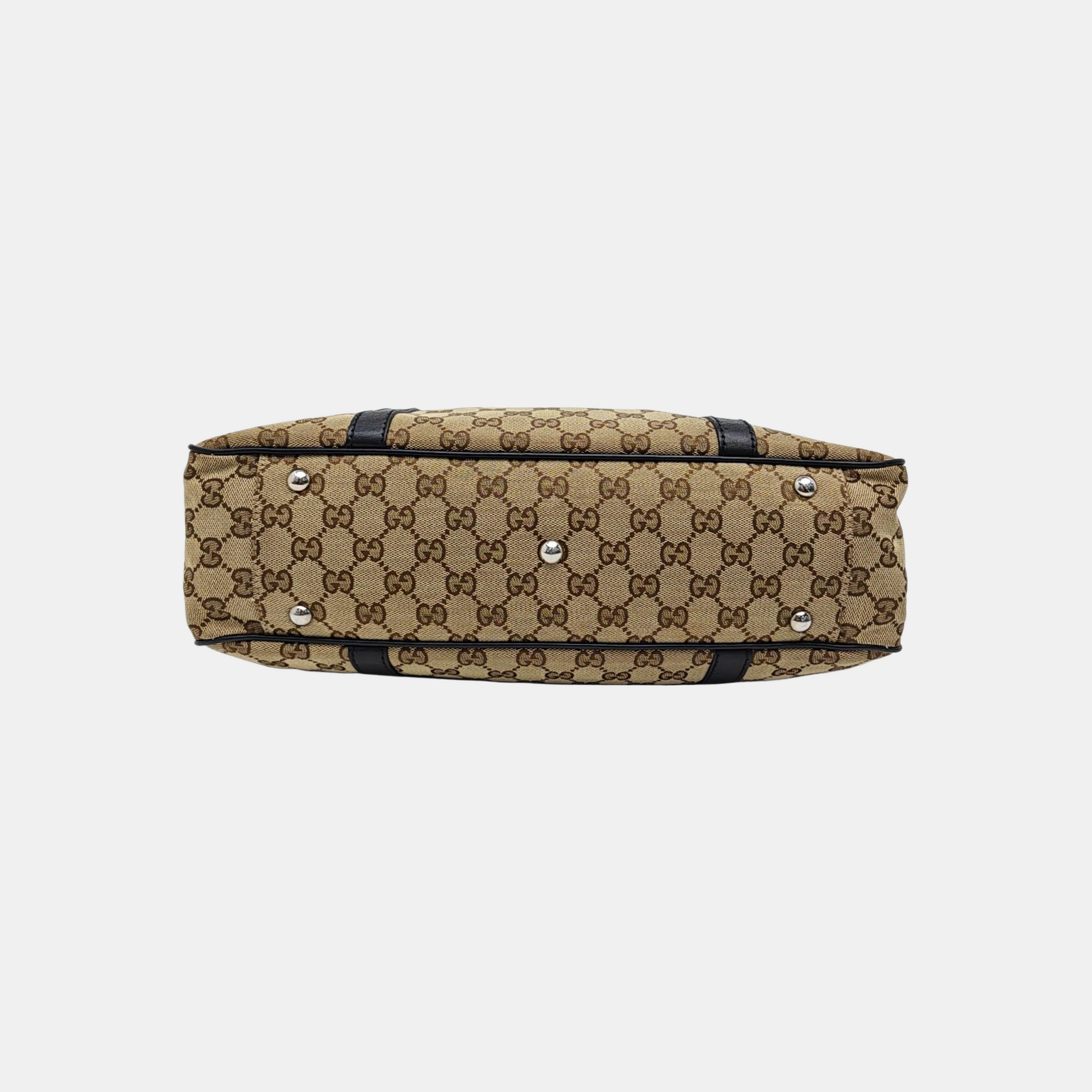 Miss GG Monogram Canvas Beige
