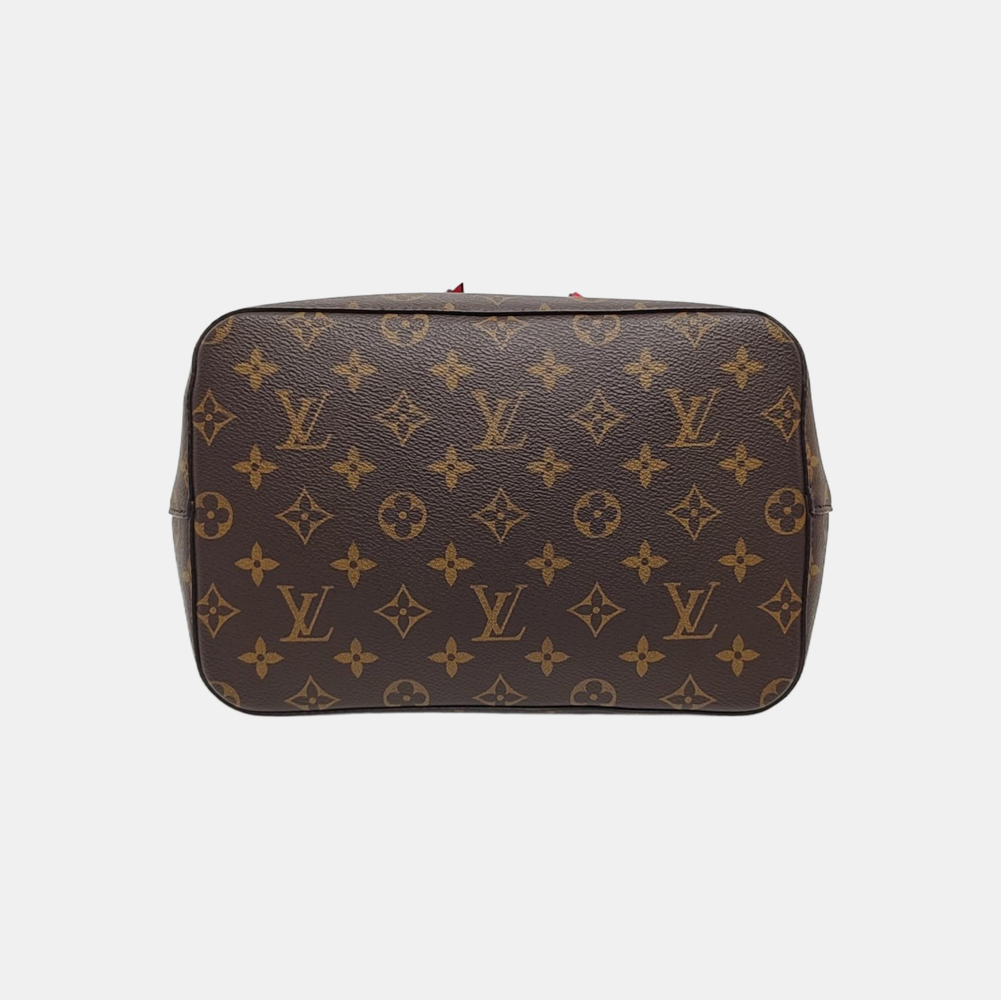 NÉONOÉ MM Monogram Coated Canvas Brown