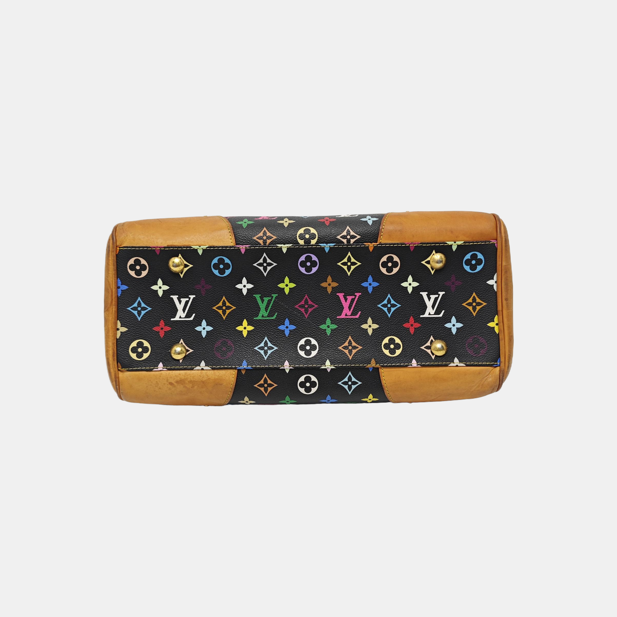 LV × TM BEVERLY GM Monogram Coated Canvas Black