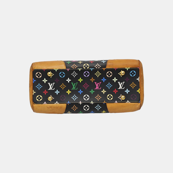 LV × TM BEVERLY GM Monogram Coated Canvas Black