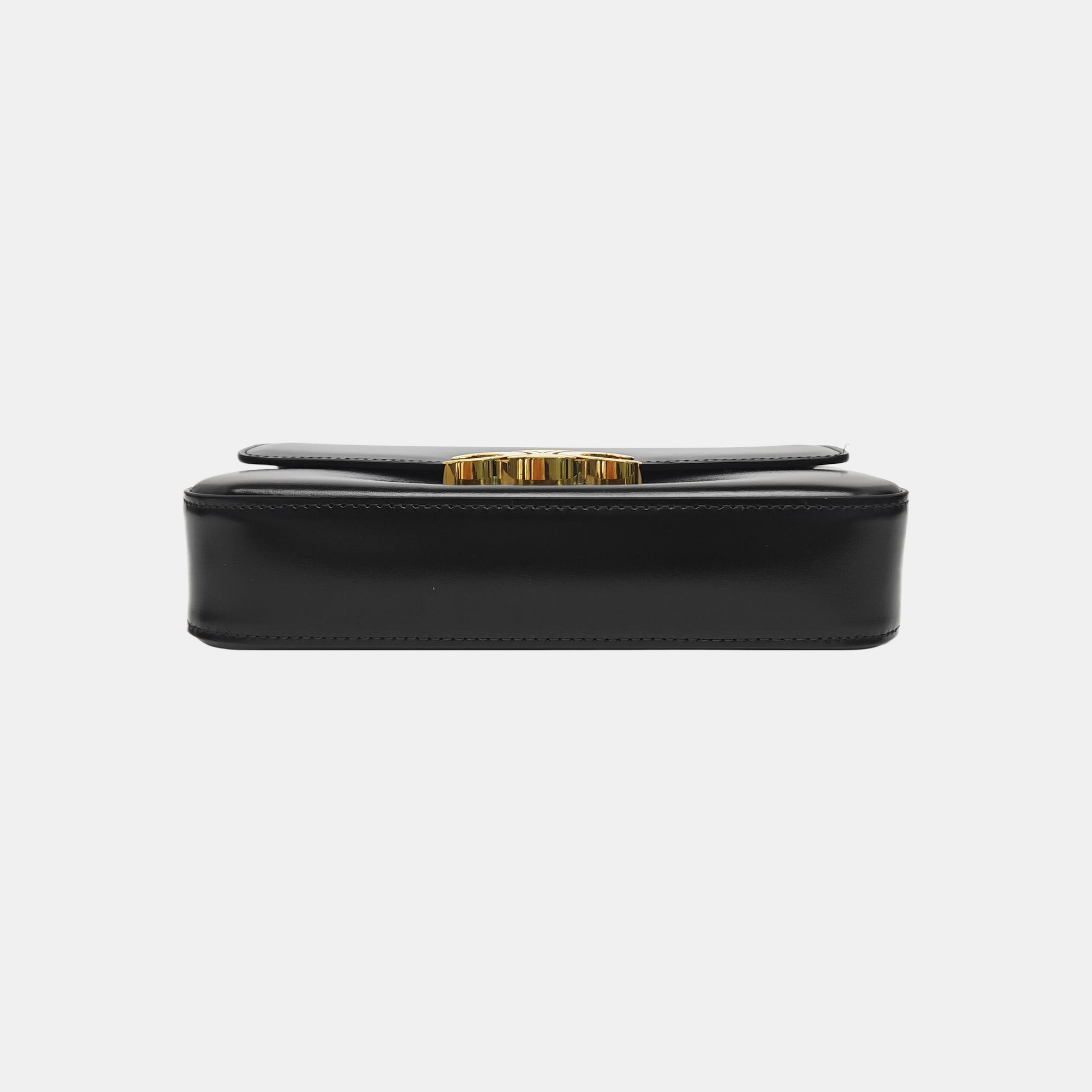 CLAUDE Calfskin Black