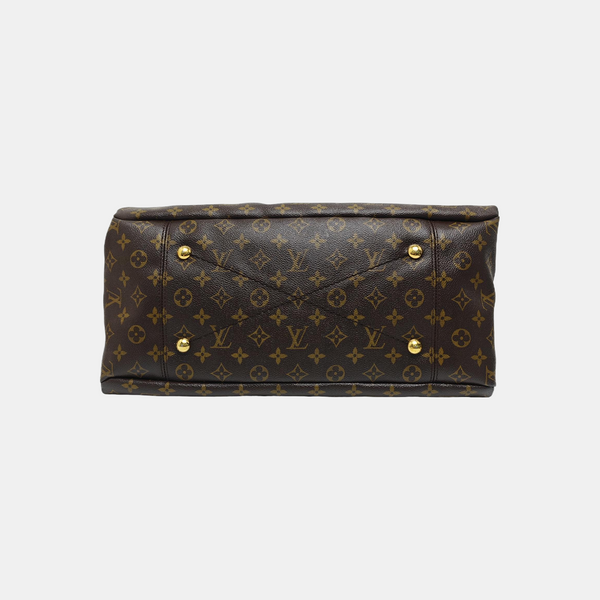 ARTSY MM Monogram Coated Canvas Brown