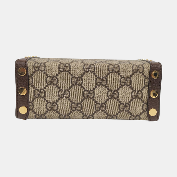 Monogram Coated Canvas Mini Black