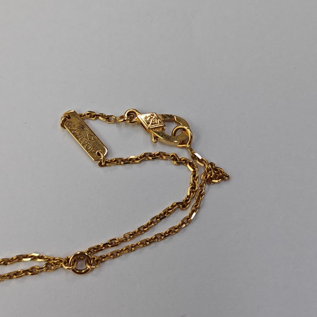Vintage Alhambra 18k Gold Necklace