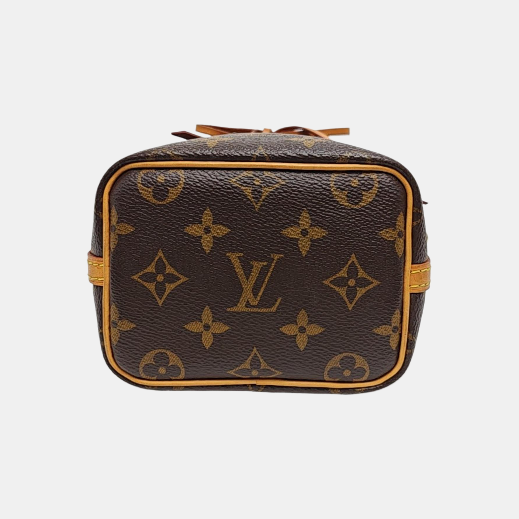 NÉONOÉ Nano Monogram Coated Canvas Brown