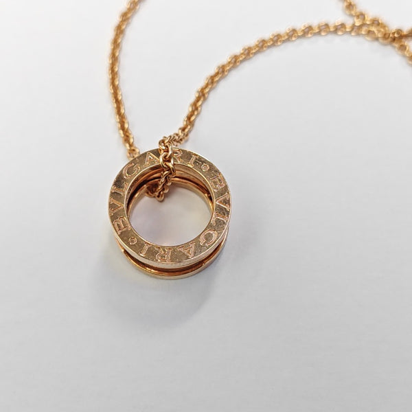 B.ZERO1 18k Rose Gold Necklace