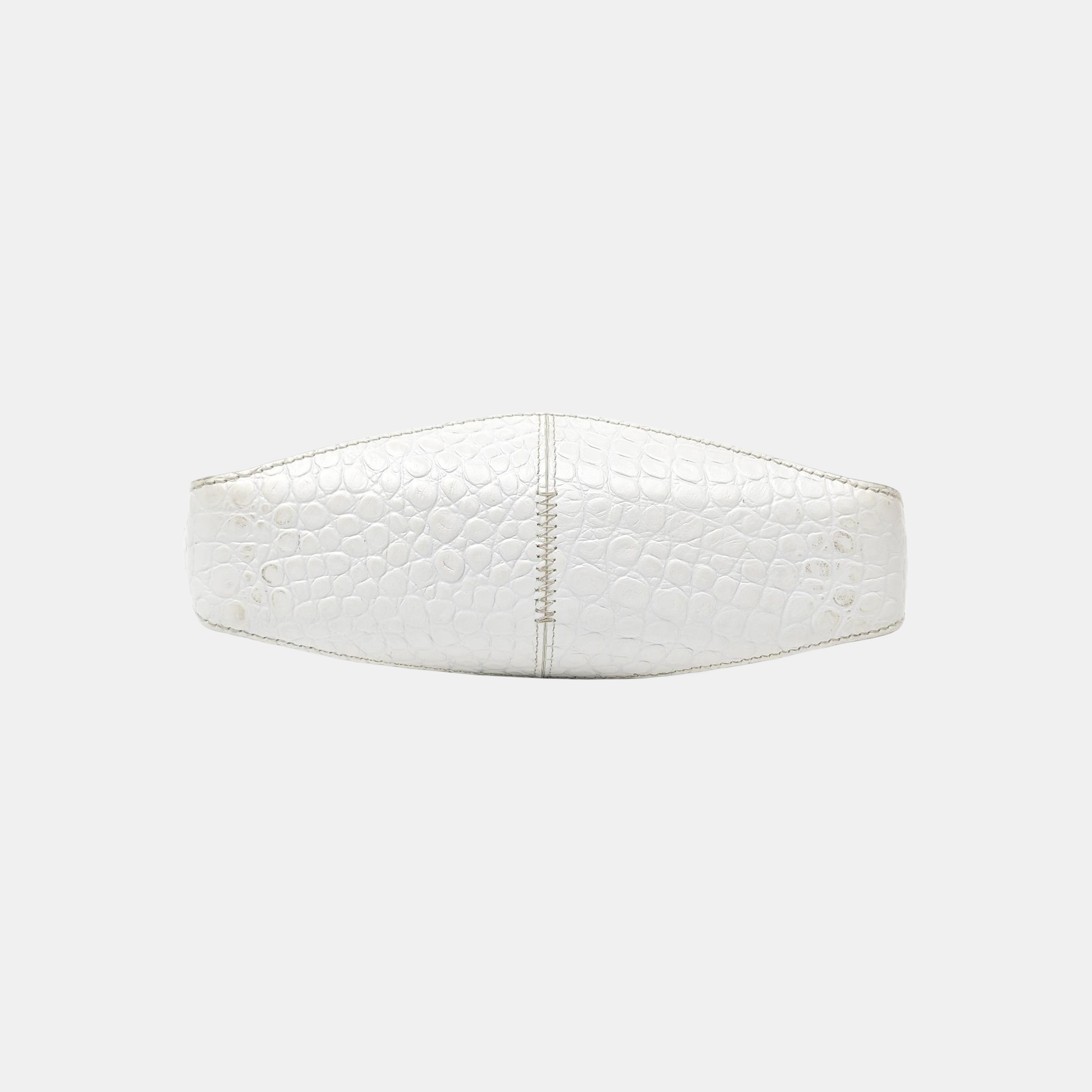 Calfskin Shoulder Bag Small White