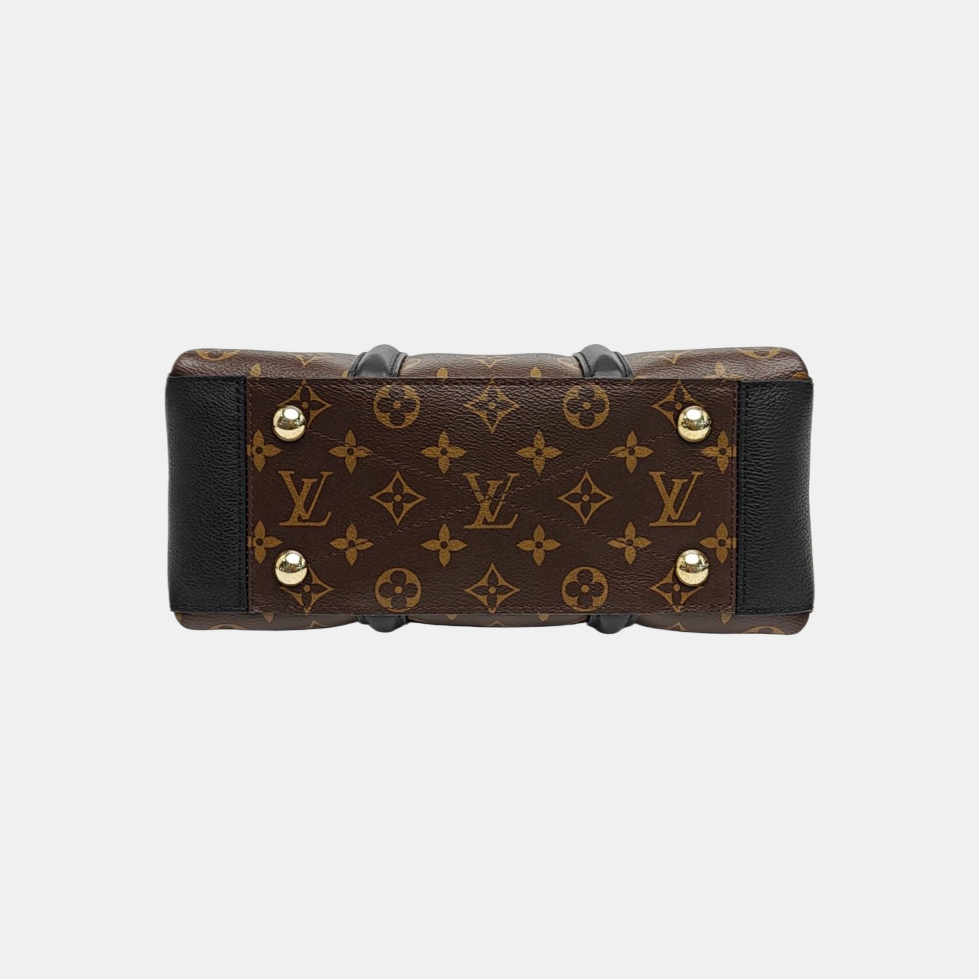 SOUFFLOT BB Monogram Coated Canvas Brown
