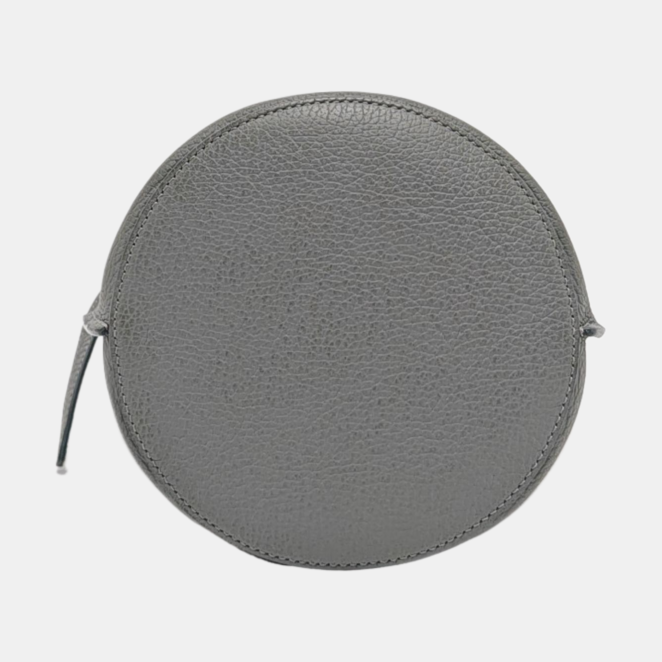 Authenticated pre-owned  BIG BAG Nano Calfskin Gray - Bucket Bag at Looply