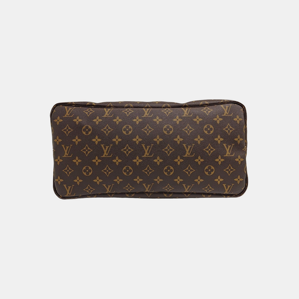 NEVERFULL GM Monogram Coated Canvas Brown