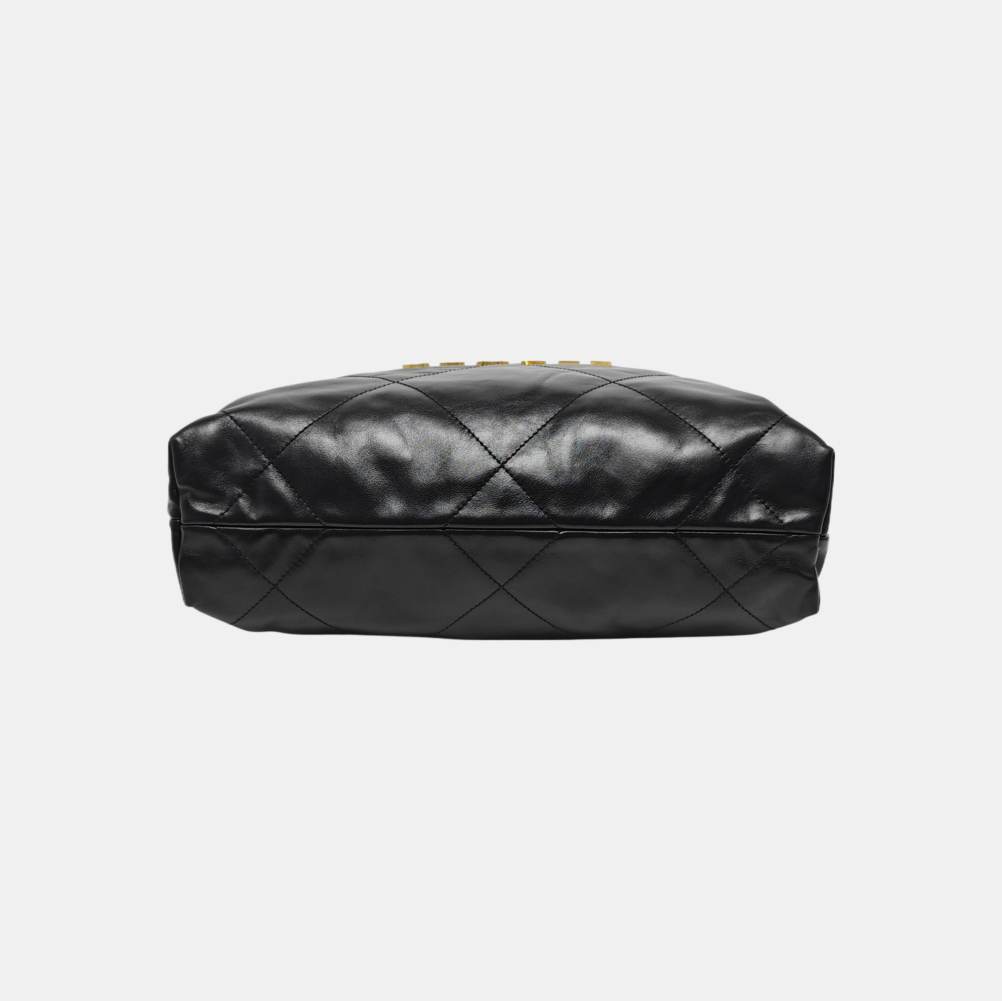 CHANEL 22 Small Quilted Calfskin Black