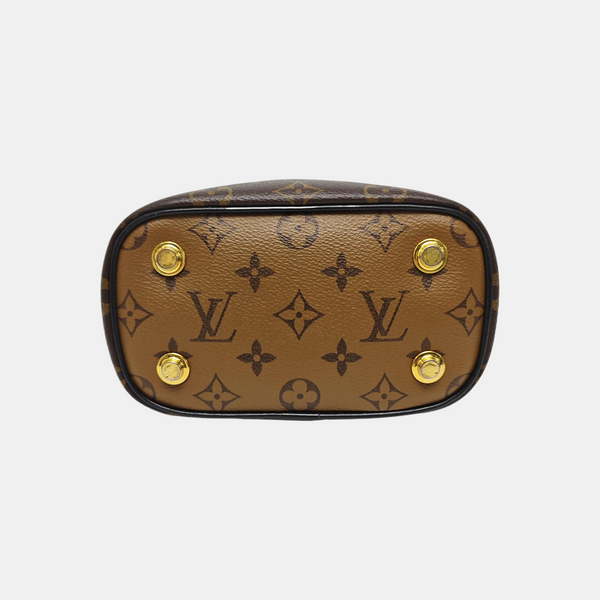 NICE Mini Monogram Coated Canvas Brown