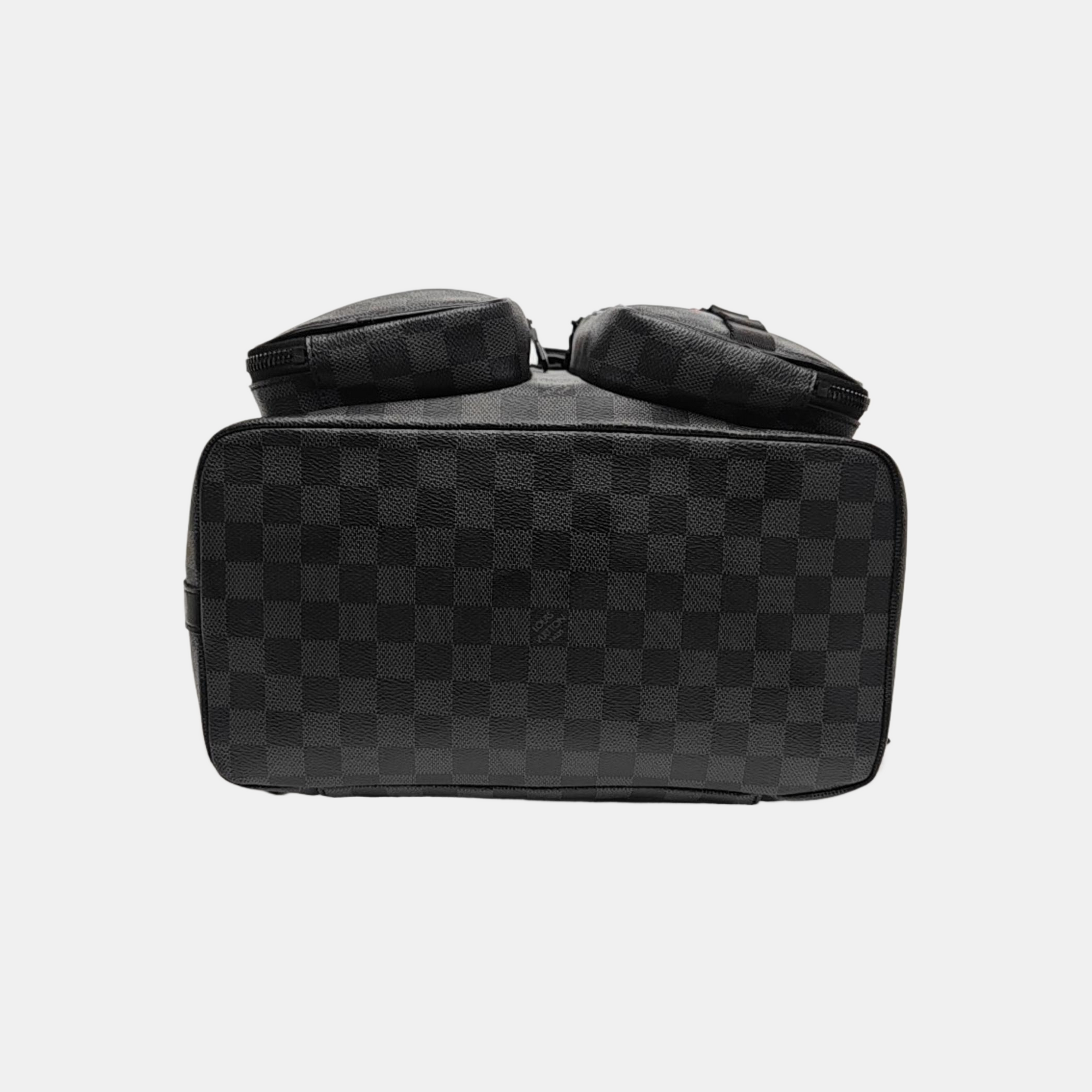 UTILITY Damier Graphite Coated Canvas Gray