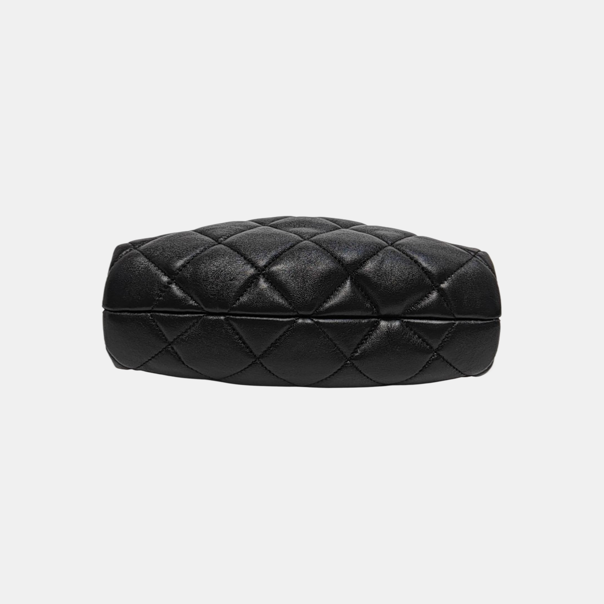 24A Quilted Lambskin Black