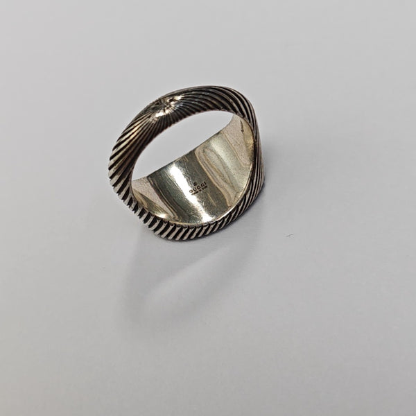 GG Running 925 Sterling Silver Ring EU 52
