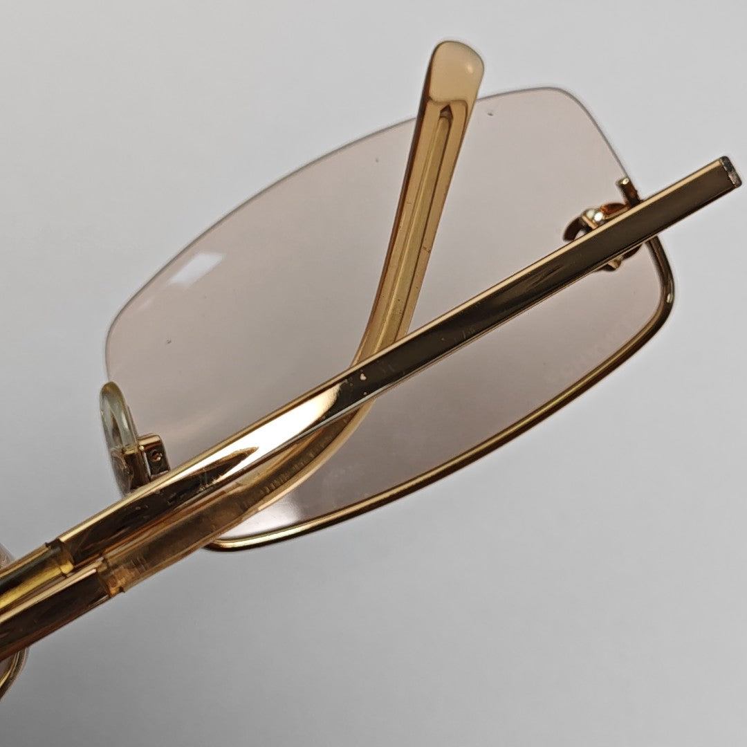 Metal Sunglasses Brown