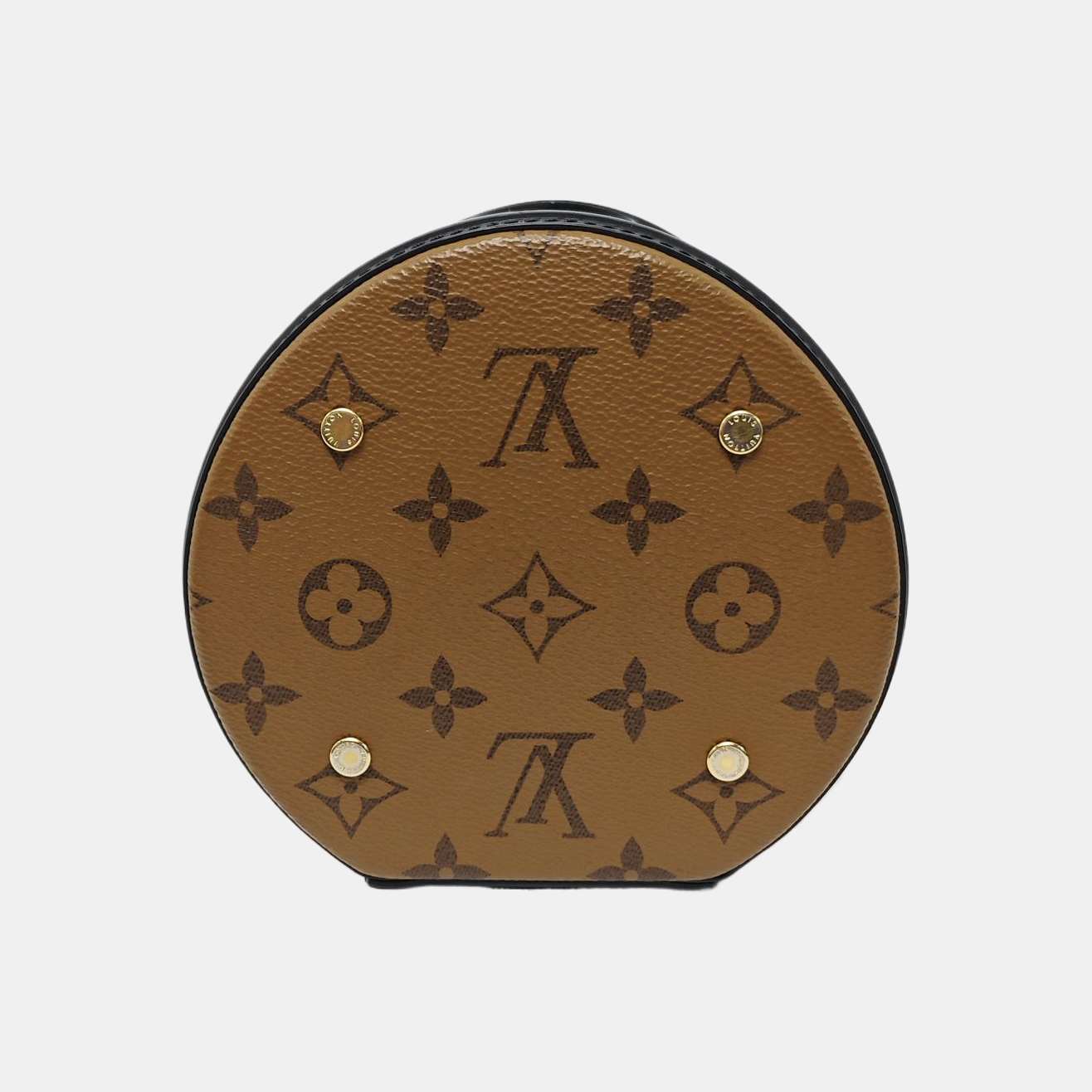 CANNES PM Monogram Coated Canvas Brown