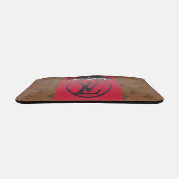 Monogram Coated Canvas Brown